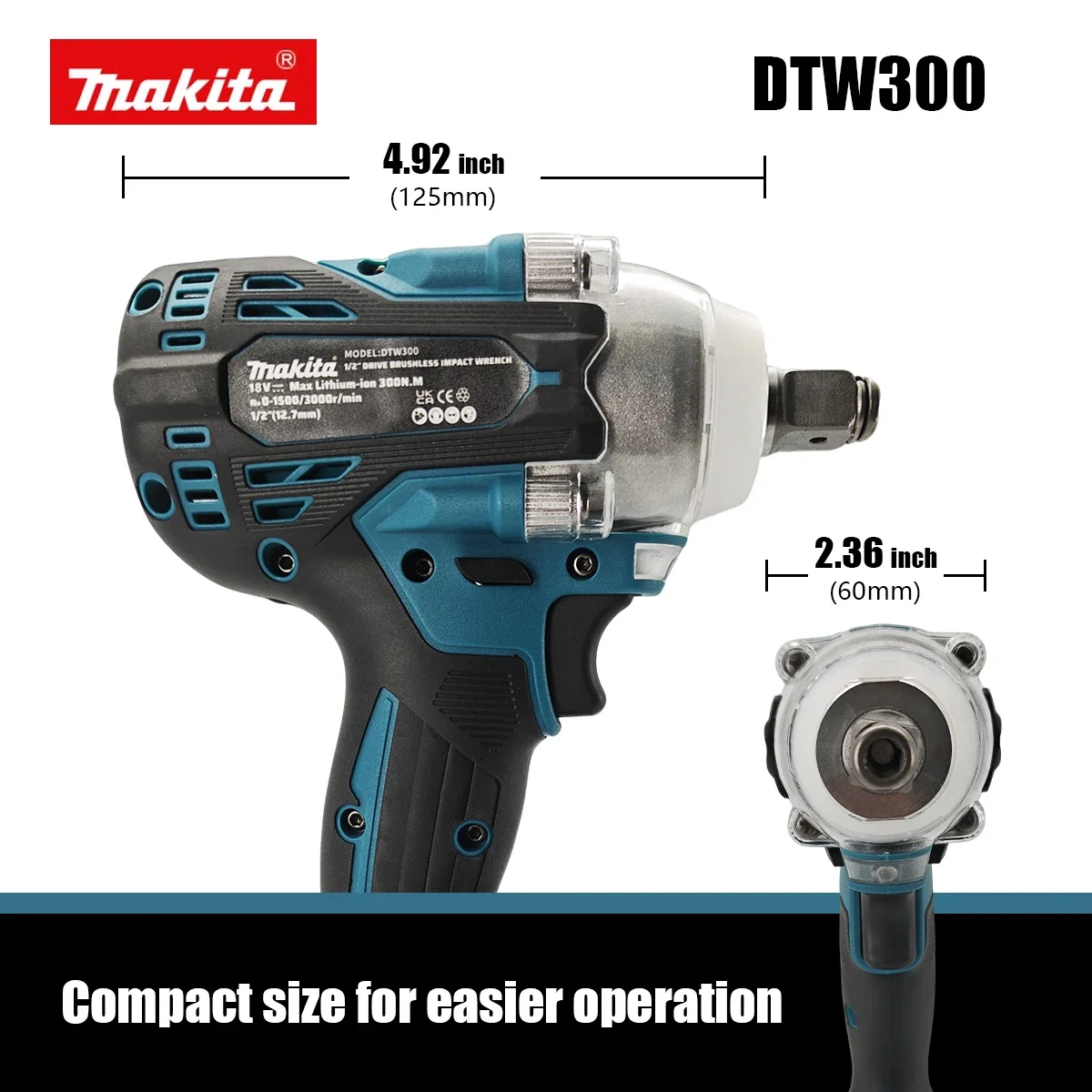 For Makita 18V Battery DTW300  - Makita Drill Dtw300 评论和价格