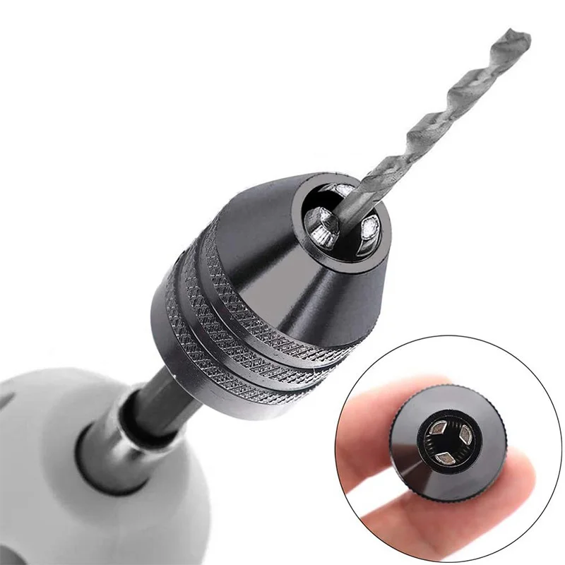 Mini Keyless Drill Chuck 0.3-8 - Power Xchange Tools 评论和价格